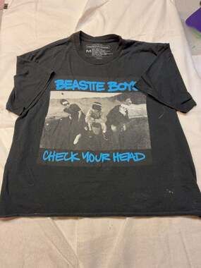 Beastie Boys Check Your Head Graphic T-Shirt Size M